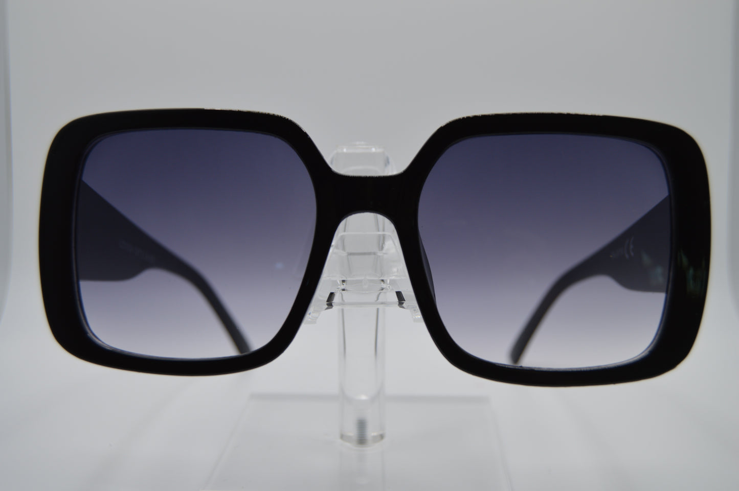 Large Black Square Sunglasses