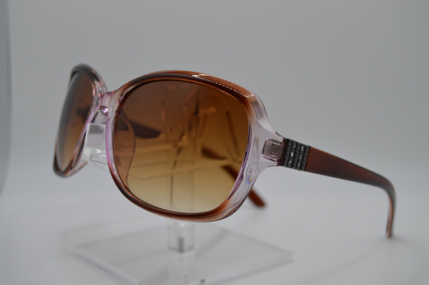Pink and Brown Sunglasses
