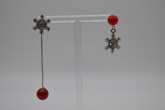 Snowflake Dangle Earrings